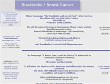 Tablet Screenshot of brustkrebsverlauf.info